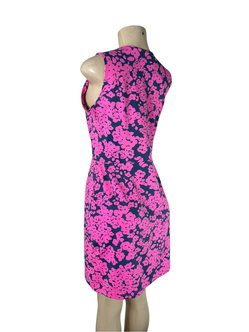 MAHI GOLD Sleeveless Pink Floral Sheath Dress - Picture 4 of 5